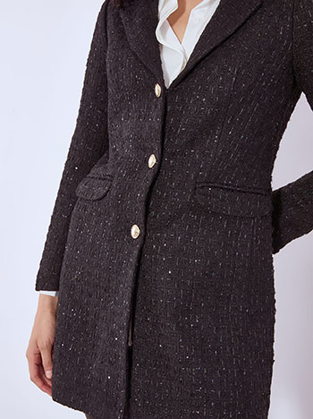 Παλτό με παγιέτες WT7614.7803+1 φωτογραφία
