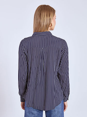 Πουκάμισο ριγέ με κλασικό γιακά WT7616.3705+3 φωτογραφία