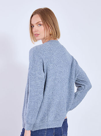 Πουλόβερ μεταλλιζέ με παγιέτες WT7616.4061+5 φωτογραφία