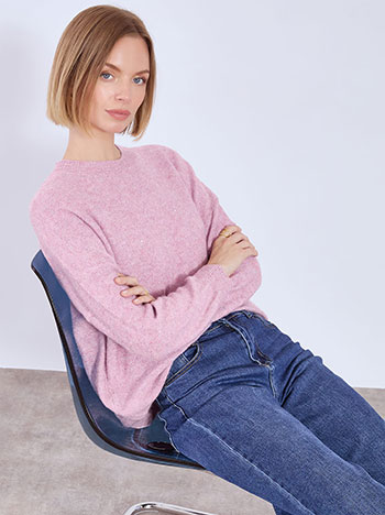 Πουλόβερ μεταλλιζέ με παγιέτες WT7616.4061+6