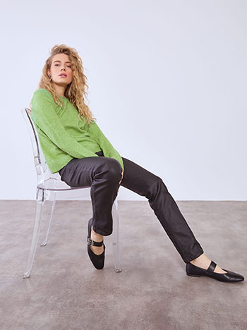 Πουλόβερ με στρογγυλή λαιμόκοψη WT7616.4222+8