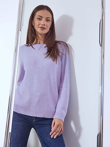 Πουλόβερ πλεκτό με βισκόζη WT7616.4255+5