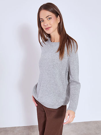 Πουλόβερ πλεκτό με βισκόζη WT7616.4255+2