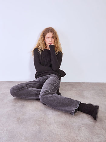 Πουλόβερ με απαλή υφή WT7616.4283+1