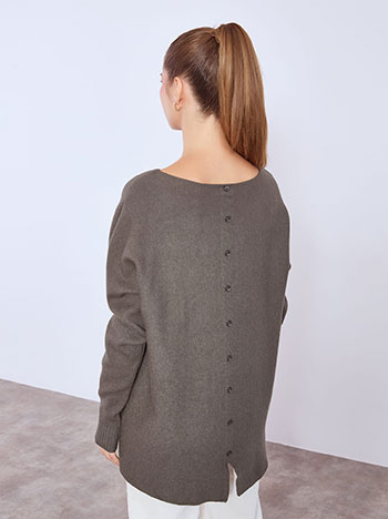 Celestino Πουλόβερ με διακοσμητική ραφή WT7616.4309+6