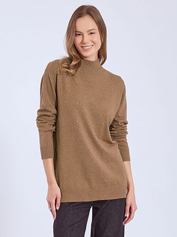 Πουλόβερ με strass WT7616.4502+4