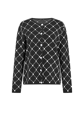 Ζακέτα με μεταλλιζέ σχέδια WT7616.5465+1 φωτογραφία