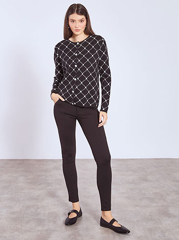 Ζακέτα με μεταλλιζέ σχέδια WT7616.5465+1 φωτογραφία