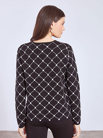 Ζακέτα με μεταλλιζέ σχέδια WT7616.5465+1 φωτογραφία