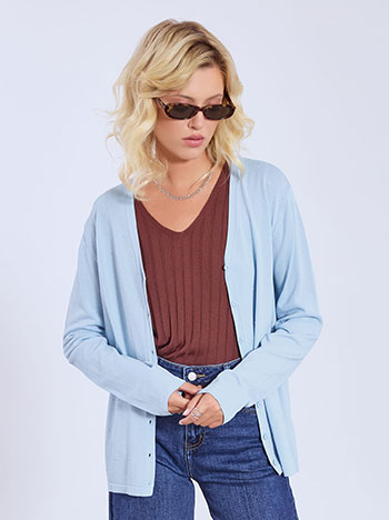 Ζακέτα με ανάγλυφο πουά WT7616.5501+2