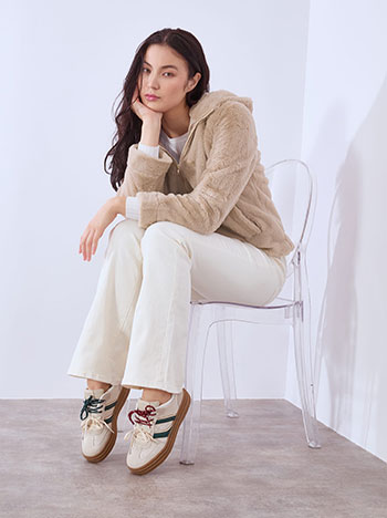 Ζακέτα με γούνα WT7633.5003+3