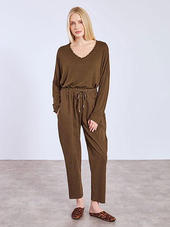 Παντελόνι barrel με τσέπες WT7639.1788+2