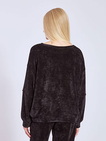 Μπλούζα κοτλέ μονόχρωμη WT7639.4755+1 φωτογραφία