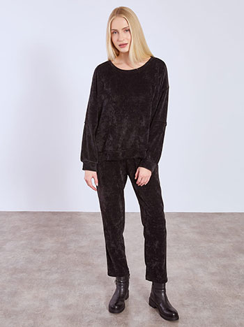 Μπλούζα κοτλέ μονόχρωμη WT7639.4755+1 φωτογραφία