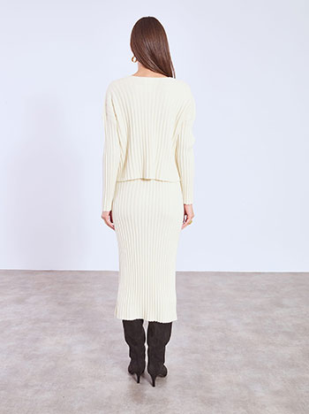 Σετ μπλούζα και φούστα ριπ WT7642.0014+4