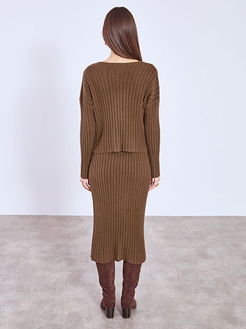 Σετ μπλούζα και φούστα ριπ WT7642.0014+3