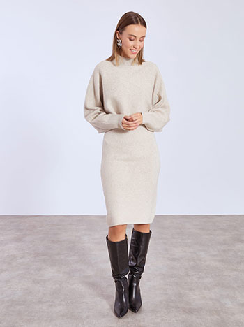 Σετ πλεκτό με φόρεμα και πουλόβερ WT7642.0061+4 φωτογραφία