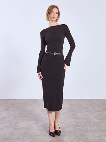 Celestino Φούστα πλεκτή ριπ WT7642.2215+1