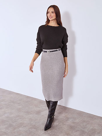 Φούστα πλεκτή ριπ WT7642.2215+8