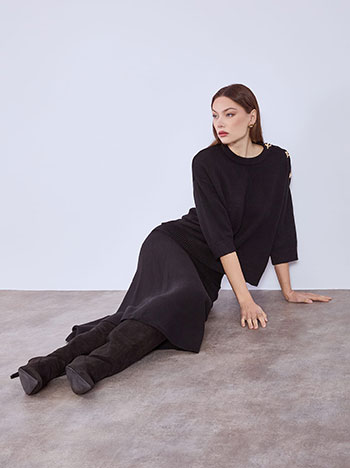 Φούστα μίντι πλεκτή WT7642.2257+1