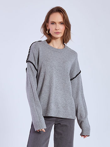 Πουλόβερ με βισκόζη WT7642.4207+2