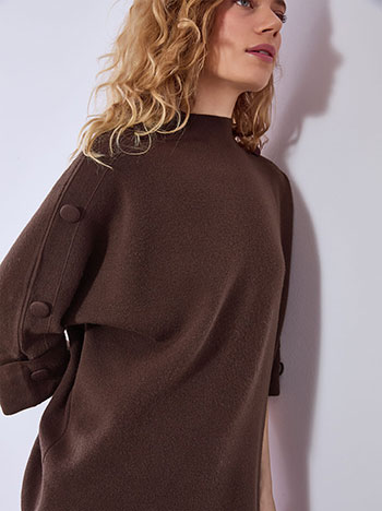 Πουλόβερ με διακοσμητικά κουμπιά WT7642.4261+4