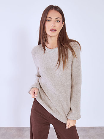 Πουλόβερ με σχέδιο strass WT7642.4370+3