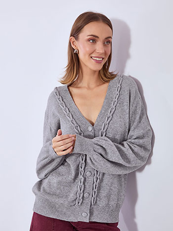 Ζακέτα με ανάγλυφη λεπτομέρεια WT7642.5256+2