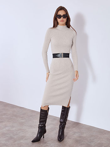 Φόρεμα μίντι ριπ WT7642.8056+3