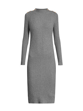 Φόρεμα ριπ με κουμπιά στον ώμο WT7642.8057+2 φωτογραφία