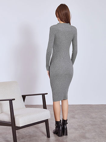 Φόρεμα ριπ με κουμπιά στον ώμο WT7642.8057+2 φωτογραφία