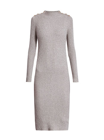 Φόρεμα ριπ με κουμπιά στον ώμο WT7642.8057+4 φωτογραφία