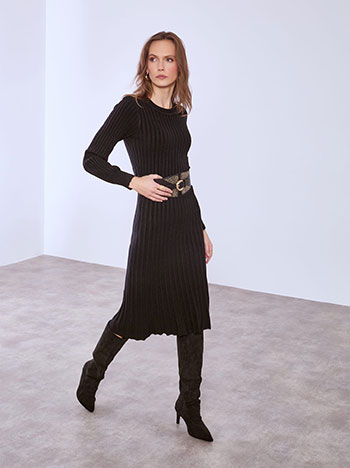 Φόρεμα ριπ πλεκτό WT7642.8189+1