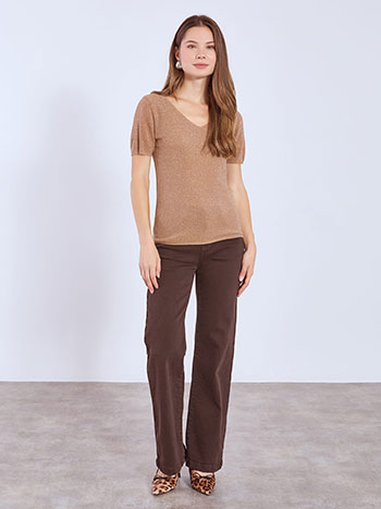 Μπλούζα κοντομάνικη μεταλλιζέ WT7693.4014+3 φωτογραφία