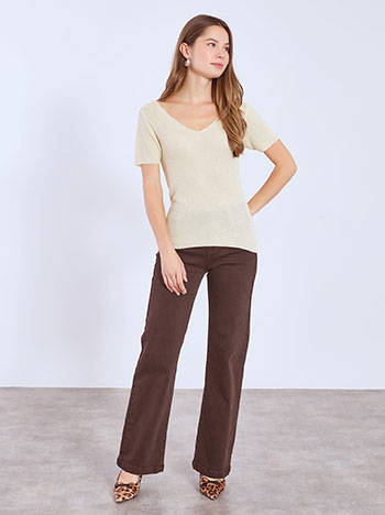 Μπλούζα κοντομάνικη μεταλλιζέ WT7693.4014+4 φωτογραφία