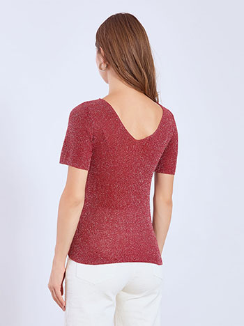 Μπλούζα κοντομάνικη μεταλλιζέ WT7693.4014+5 φωτογραφία