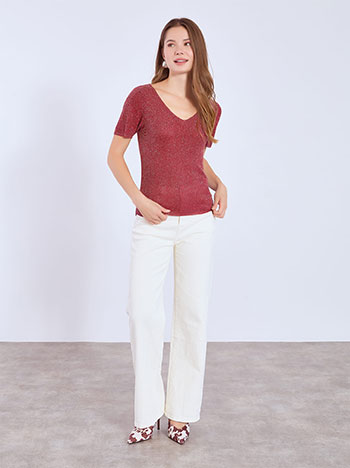 Μπλούζα κοντομάνικη μεταλλιζέ WT7693.4014+5 φωτογραφία