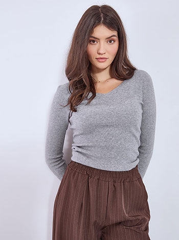 Πουλόβερ με απαλή υφή WT7693.4342+3