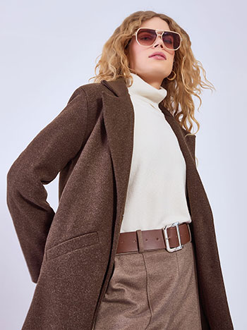 Παλτό με διακοσμητικές τσέπες WT7702.7571+3