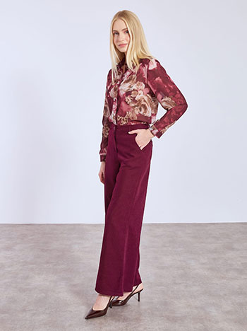 Παντελόνα με απαλή υφή WT7732.1980+3