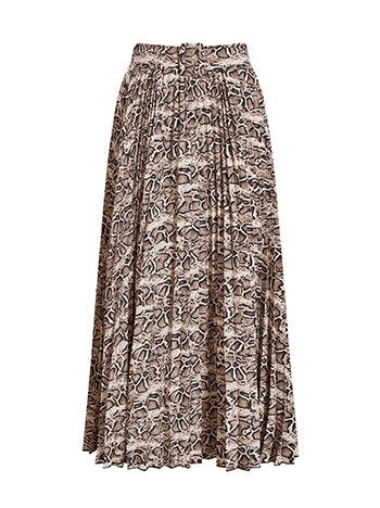 Φούστα πλισέ με animal print WT7743.2406+2 φωτογραφία