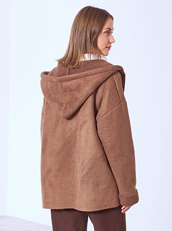 Παλτό με μπουκλέ εσωτερικό WT7743.7269+2 φωτογραφία