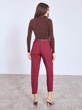 Παντελόνι με πιέτες και γυριστό τελείωμα WT7778.1002+3 φωτογραφία