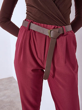 Παντελόνι με πιέτες και γυριστό τελείωμα WT7778.1002+3 φωτογραφία