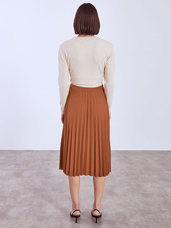 Φούστα μίντι πλισέ WT7834.2878+4 φωτογραφία