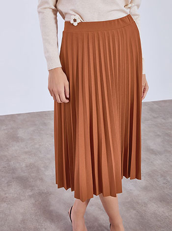 Φούστα μίντι πλισέ WT7834.2878+4 φωτογραφία