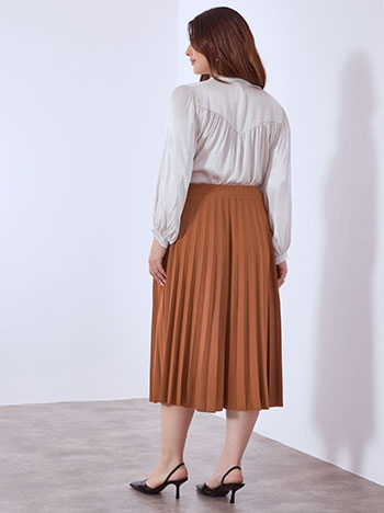 Φούστα μίντι πλισέ WT7834.2878+4 φωτογραφία