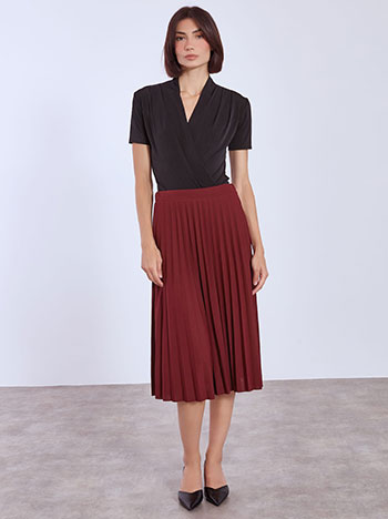 Φούστα μίντι πλισέ WT7834.2878+5 φωτογραφία