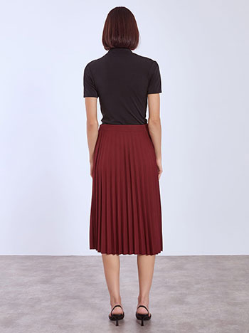 Φούστα μίντι πλισέ WT7834.2878+5 φωτογραφία