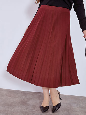 Φούστα μίντι πλισέ WT7834.2878+5 φωτογραφία